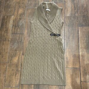 Calvin Klein Taupe Knit Sweater